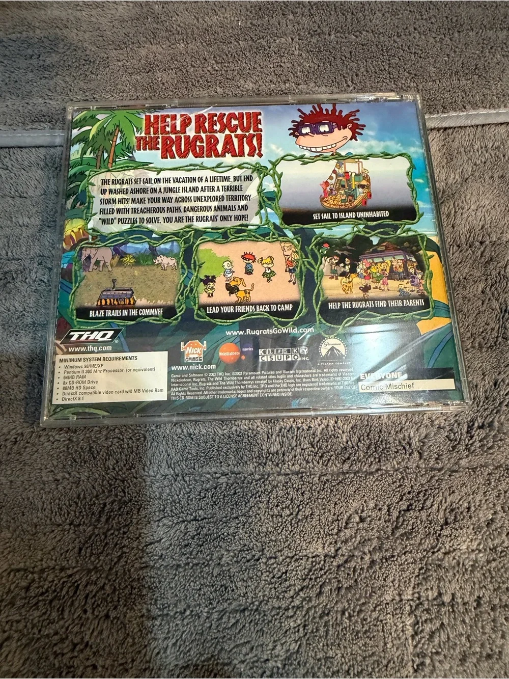 Rugrats Go Wild (PC, 2003) - Nickelodeon